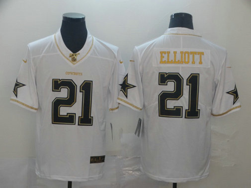 Nike Cowboys 21 Ezekiel Elliott White Gold Vapor Untouchable Limited Jersey Nike Cowboys 21 Ezekiel Elliott White Gold Vapor Untouchable Limited Jersey