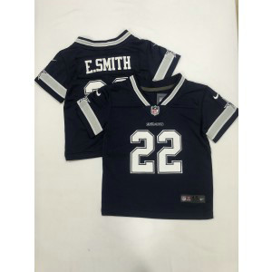 Nike Cowboys 22 E.Smith Blue Toddler Jersey Nike Cowboys 22 E.Smith Blue Toddler Jersey