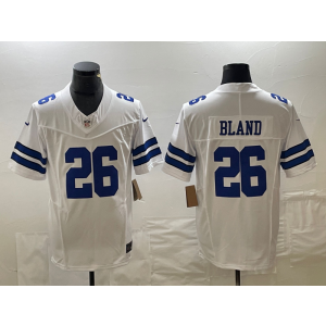 Nike Cowboys 26 DaRon Bland White 2023 F.U.S.E Vapor Limited Men Jersey Nike Cowboys 26 DaRon Bland White 2023 F.U.S.E Vapor Limited Men Jersey