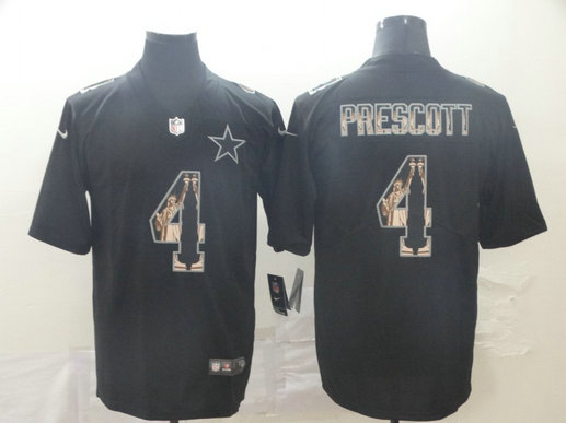 Nike Cowboys 4 Dak Prescott Black Statue Of Liberty Limited Jersey Nike Cowboys 4 Dak Prescott Black Statue Of Liberty Limited Jersey