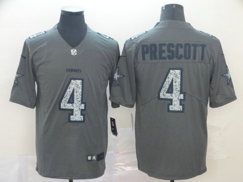 Nike Cowboys 4 Dak Prescott Gray Camo Vapor Untouchable Limited Jersey Nike Cowboys 4 Dak Prescott Gray Camo Vapor Untouchable Limited Jersey