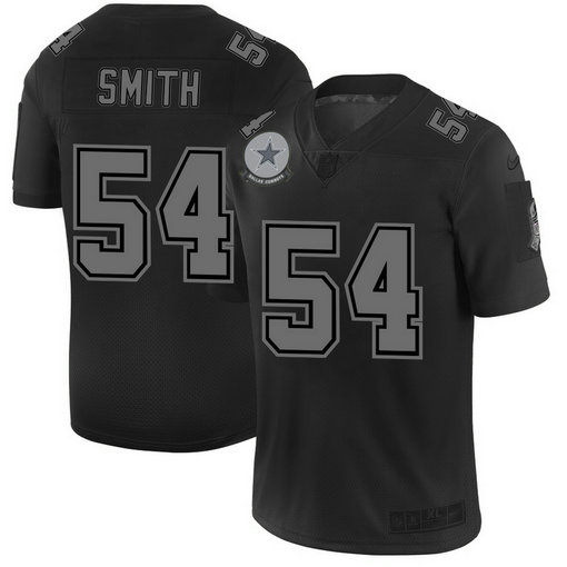 Nike Cowboys 54 Jaylon Smith 2019 Black Salute To Service Fashion Limited Jersey Nike Cowboys 54 Jaylon Smith 2019 Black Salute To Service Fashion Limited Jersey