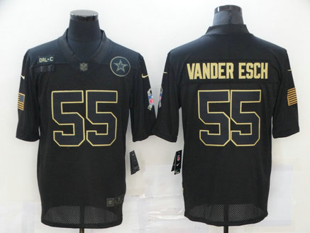 Nike Cowboys 55 Leighton Vander Esch Black 2020 Salute To Service Limited Jersey Nike Cowboys 55 Leighton Vander Esch Black 2020 Salute To Service Limited Jersey