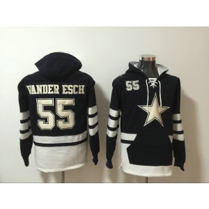 Nike Cowboys 55 Leighton Vander Esch Blue Hoodie Sweatshirt