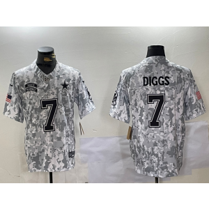 Nike Cowboys 7 Diggs Arctic Camo 2024 F.U.S.E. Salute to Service Limited Men Jersey Nike Cowboys 7 Diggs Arctic Camo 2024 F.U.S.E. Salute to Service Limited Men Jersey