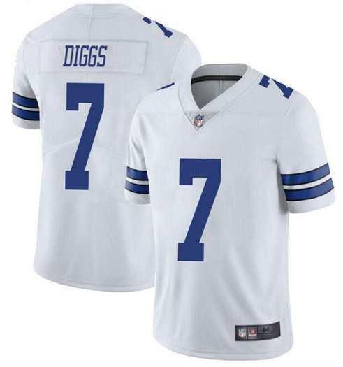 Nike Cowboys 7 Trevon Diggs White Vapor Untouchable Limited Jersey Nike Cowboys 7 Trevon Diggs White Vapor Untouchable Limited Jersey