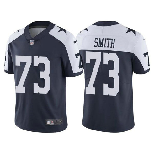 Nike Cowboys 73 Tyler Smith Navy 2022 NFL Draft Thowback Vapor Untouchable Limited Jersey Nike Cowboys 73 Tyler Smith Navy 2022 NFL Draft Thowback Vapor Untouchable Limited Jersey