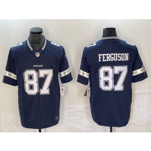 Nike Cowboys 87 Jake Ferguson Blue 2023 F.U.S.E Vapor Limited Men Jersey Nike Cowboys 87 Jake Ferguson Blue 2023 F.U.S.E Vapor Limited Men Jersey