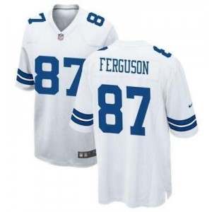 Nike Cowboys 87 Jake Ferguson White Vapor Untouchable Limited Men Jersey Nike Cowboys 87 Jake Ferguson White Vapor Untouchable Limited Men Jersey