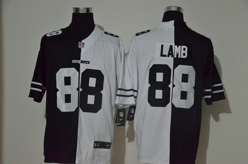 Nike Cowboys 88 Ceedee Lamb Black And White Split Vapor Untouchable Limited Jersey Nike Cowboys 88 Ceedee Lamb Black And White Split Vapor Untouchable Limited Jersey