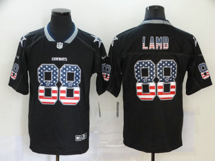 Nike Cowboys 88 Ceedee Lamb Black USA Flag Fashion Limited Jersey Nike Cowboys 88 Ceedee Lamb Black USA Flag Fashion Limited Jersey