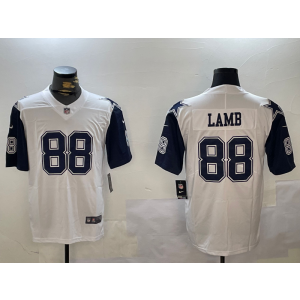Nike Cowboys 88 Lamb White Color Rush Vapor Limited Men Jersey Nike Cowboys 88 Lamb White Color Rush Vapor Limited Men Jersey