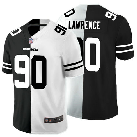 Nike Cowboys 90 Demarcus Lawrence Black And White Split Vapor Untouchable Limited Jersey Nike Cowboys 90 Demarcus Lawrence Black And White Split Vapor Untouchable Limited Jersey