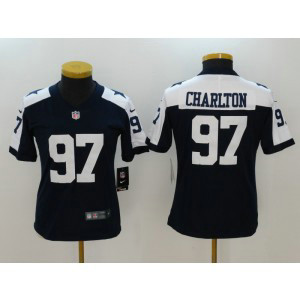Nike Cowboys 97 Taco Charlton Navy Throwback Vapor Untouchable Women Limited Jersey Nike Cowboys 97 Taco Charlton Navy Throwback Vapor Untouchable Women Limited Jersey