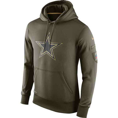 Nike Cowboys Green Salute To Service Hoodie Nike Cowboys Green Salute To Service Hoodie