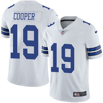 Nike Dallas Cowboys #19 Amari Cooper White Vapor Untouchable Limited Jersey Nike Dallas Cowboys #19 Amari Cooper White Vapor Untouchable Limited Jersey