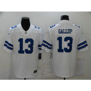 Nike Dallas Cowboys 13 Michael Gallup Vapor Untouchable Limited White Men Jersey Nike Dallas Cowboys 13 Michael Gallup Vapor Untouchable Limited White Men Jersey