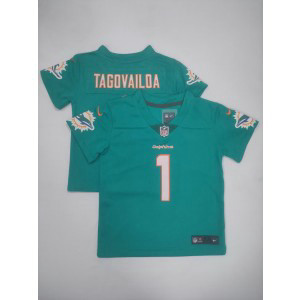 Nike Dolphins 1 Tua Tagovailoa Aqua Toddler Jersey Nike Dolphins 1 Tua Tagovailoa Aqua Toddler Jersey