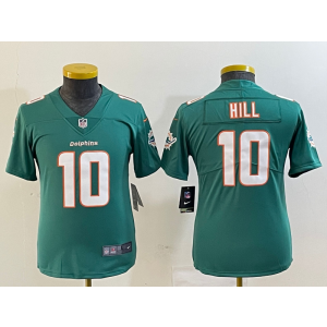Nike Dolphins 10 Hill Aqua Vapor Untouchable Limited Youth Jersey Nike Dolphins 10 Hill Aqua Vapor Untouchable Limited Youth Jersey