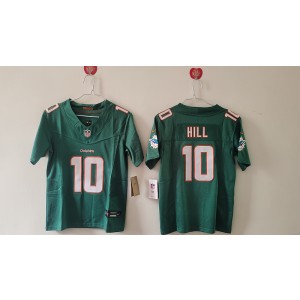 Nike Dolphins 10 Tyreek Hill Aqua F.U.S.E. Vapor Limited Youth Jersey Nike Dolphins 10 Tyreek Hill Aqua F.U.S.E. Vapor Limited Youth Jersey