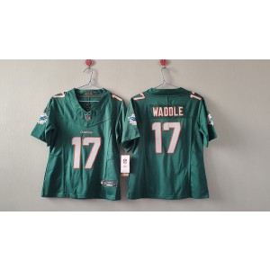 Nike Dolphins 17 Waddle Aqua F.U.S.E. Vapor Limited Youth Jersey Nike Dolphins 17 Waddle Aqua F.U.S.E. Vapor Limited Youth Jersey