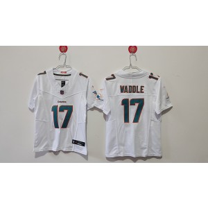 Nike Dolphins 17 Waddle White F.U.S.E. Vapor Limited Youth Jersey Nike Dolphins 17 Waddle White F.U.S.E. Vapor Limited Youth Jersey