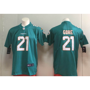 Nike Dolphins 21 Frank Gore Aqua Vapor Untouchable Limited Men Jersey