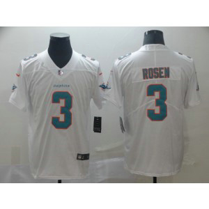 Nike Dolphins 3 Josh Rosen White Vapor Untouchable Limited Men Jersey