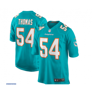 Nike Dolphins 54 Thomas Aqua Vapor Untouchable Limited Men Jersey