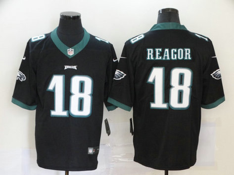 Nike Eagles 18 Jalen Reagor Black 2020 NFL Draft First Round Pick Vapor Untouchable Limited Jersey