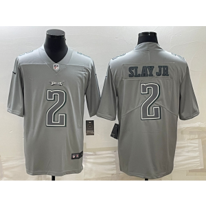 Nike Eagles 2 Darius Slay Jr. Grey Vapor Limited Men Jersey