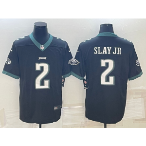 Nike Eagles 2 Darius Slay Jr Black Vapor Untouchable Limited Men Jersey