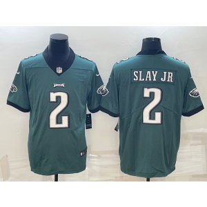Nike Eagles 2 Darius Slay Jr Green Vapor Untouchable Limited Men Jersey