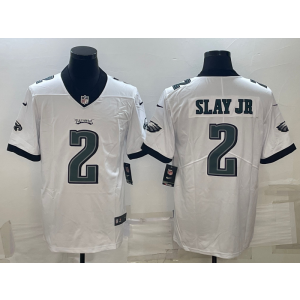Nike Eagles 2 Darius Slay Jr White Vapor Untouchable Limited Men Jersey