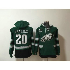 Nike Eagles 20 Brian Dawkins Green Hoodie Sweatshirt Nike Eagles 20 Brian Dawkins Green Hoodie Sweatshirt