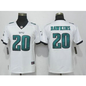 Nike Eagles 20 Brian Dawkins White Vapor Untouchable Limited Women Jersey Nike Eagles 20 Brian Dawkins White Vapor Untouchable Limited Women Jersey
