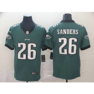 Nike Eagles 26 Miles Sanders Green Vapor Untouchable Limited Men Jersey
