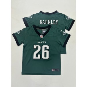 Nike Eagles 26 Saquon Barkley Green Toddler Jersey Nike Eagles 26 Saquon Barkley Green Toddler Jersey