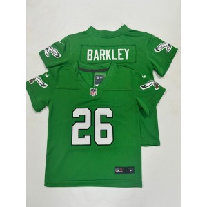 Nike Eagles 26 Saquon Barkley Kelly Green Toddler Jersey Nike Eagles 26 Saquon Barkley Kelly Green Toddler Jersey