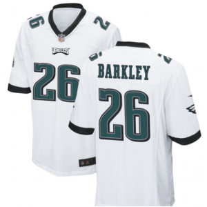 Nike Eagles 26 Saquon Barkley White Vapor Untouchable Limited Men Jersey