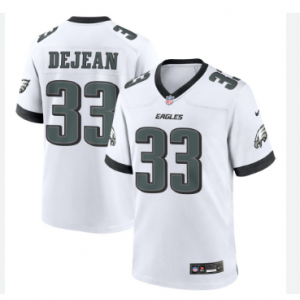 Nike Eagles 33 Dejean White Vapor Untouchable Limited Men Jersey