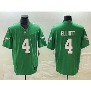Nike Eagles 4 Elliott Green F.U.S.E. Vapor Limited Men Jersey