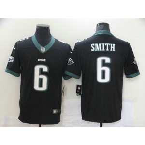 Nike Eagles 6 DeVonta Smith Black 2021 NFL Draft Vapor Limited Men Jersey
