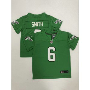 Nike Eagles 6 DeVonta Smith Green Toddler Jersey Nike Eagles 6 DeVonta Smith Green Toddler Jersey