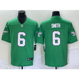 Nike Eagles 6 DeVonta Smith Green Vapor Limited Men Jersey