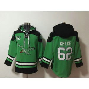 Nike Eagles 62 Jason Kelce Kelly Green Hoodie Sweatshirt Nike Eagles 62 Jason Kelce Kelly Green Hoodie Sweatshirt