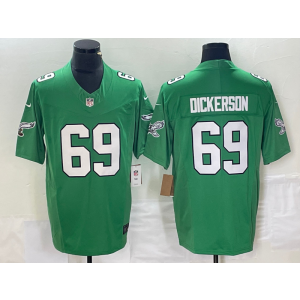 Nike Eagles 69 Dickerson Green 2023 F.U.S.E Vapor Limited Men Jersey
