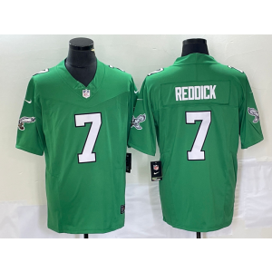 Nike Eagles 7 Haason Reddick Green 2023 F.U.S.E Vapor Limited Men Jersey