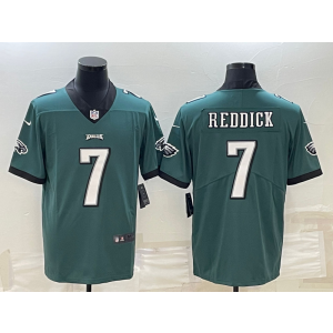 Nike Eagles 7 Haason Reddick Green Vapor Untouchable Limited Men Jersey