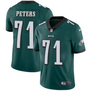 Nike Eagles 71 Jason Peters Vapor Untouchable Green Limited Men Jersey